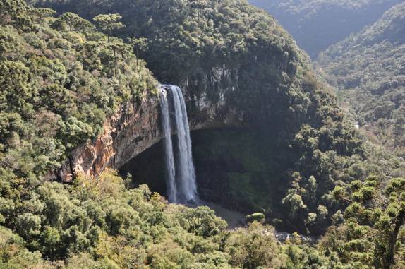 A Cachoeira do Caracol, em Canela - RS